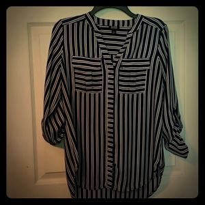 3/4 roll sleeve tunic